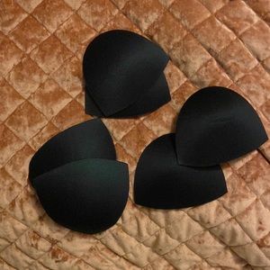 Sports bra/bikini top inserts